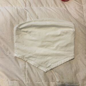 Sunday Best white tube top
